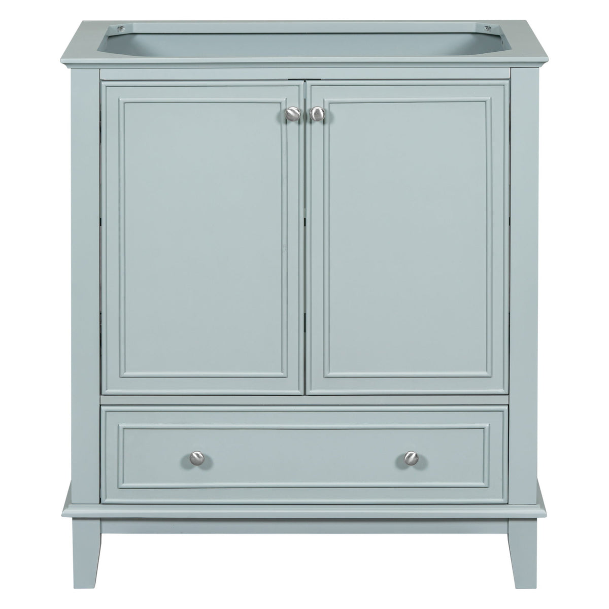 Modern Bathroom Vanity Base Only With Doors And Drawer