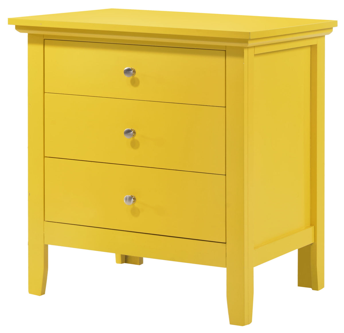 3 Drawer Nightstand & Dove Tailed Drawers