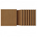 3D Groove Acoustic Panels & Strip Boards, Sound Absorbing Wall & Ceiling Panels (Set of 8) - Walnut