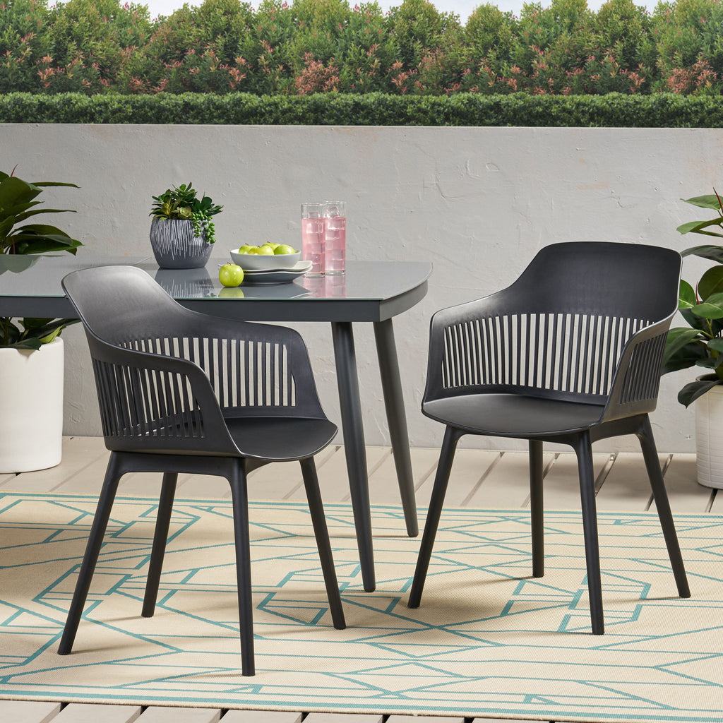 Dahlia - Chair (Set of 2) - Black