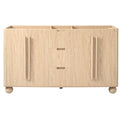 Bathroom Vanity Cabinet Only, 3 Drawers 4 Doors, Soft Close, Adjustable Shelf - Wood