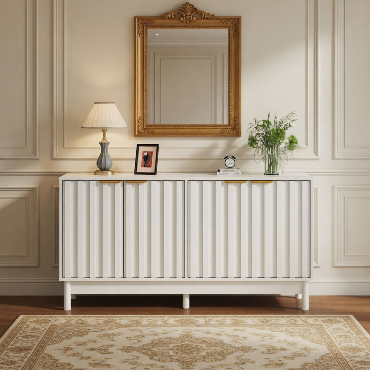 Buffet Cabinet With Adjustable Shelves