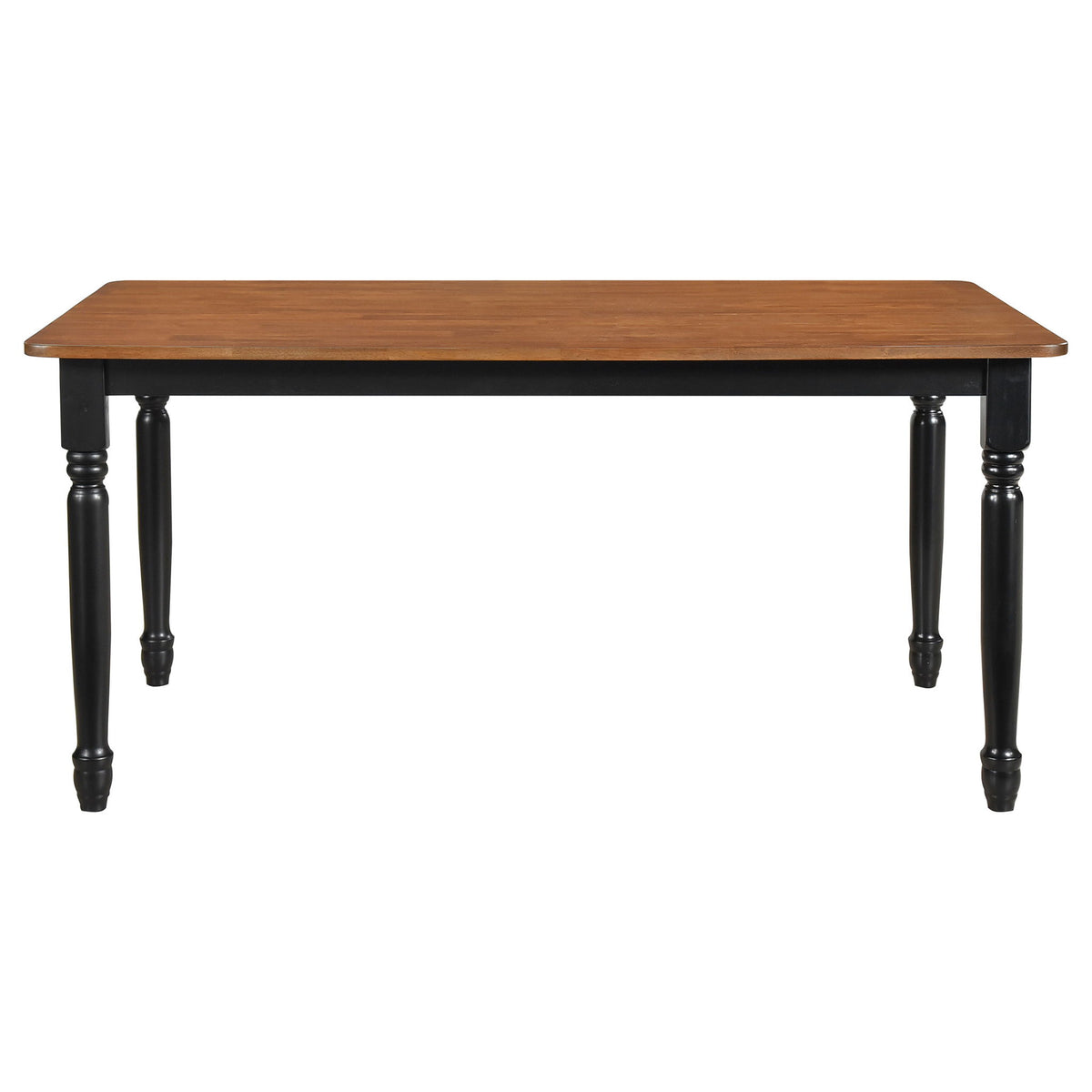 Hayward - Dining Table Rectangular Table With Rounded Edge Top - Walnut
