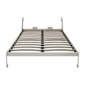 Queen Size Vertical Murphy Wall Cabinet Folding Bed With Automatic Legs - Gray