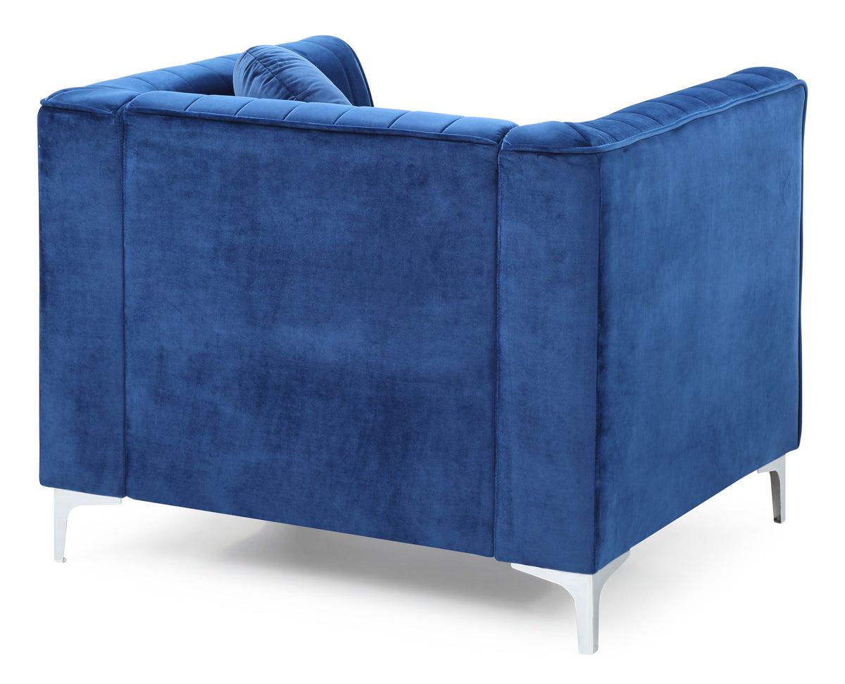 Contemporary Sloped Armchair