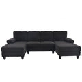 U-Shaped Sofa With Dual Chaise
