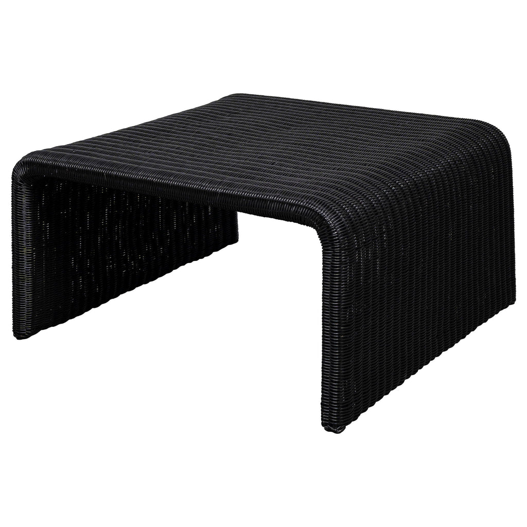 Square Coffee Table - Black