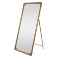 Full Length Mirror With Stand, Floor Standing Dressing - Antique Gold