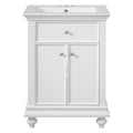 Modern Bathroom Vanity With Tip-Out Drawer And Soft-Close Hinges