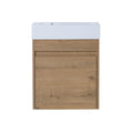 Sink Floating Bathroom Vanity With Soft Close Cabinet Door