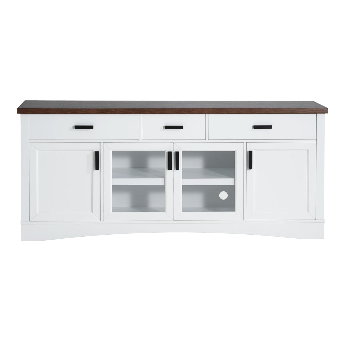 Modern TV Console & Adjustable Shelves