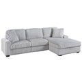 Sectional Sofa Set With Reversible Chaise, Living Room Furniture
