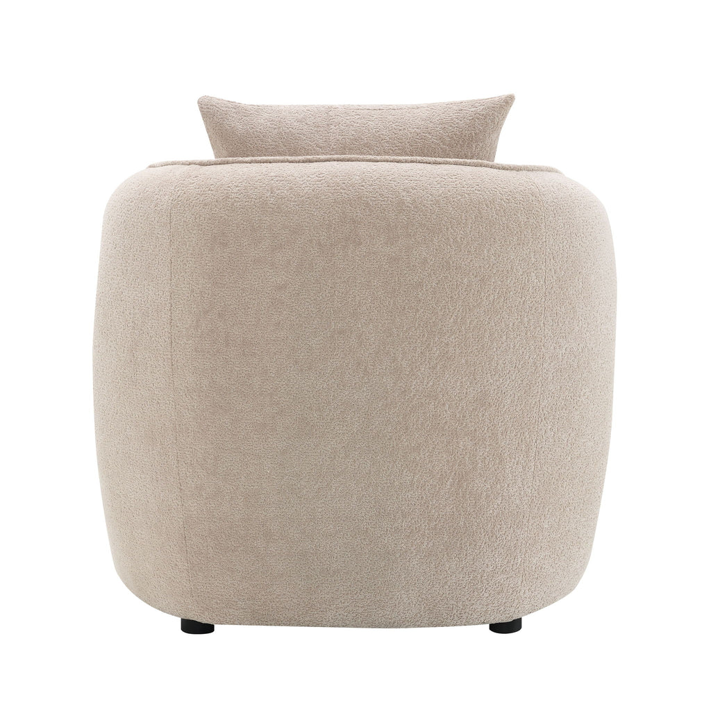 Keith - Chair With 1 Matching Color Toss Pillows