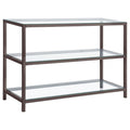 Weston - 2 Shelf Entryway Console Table - Black