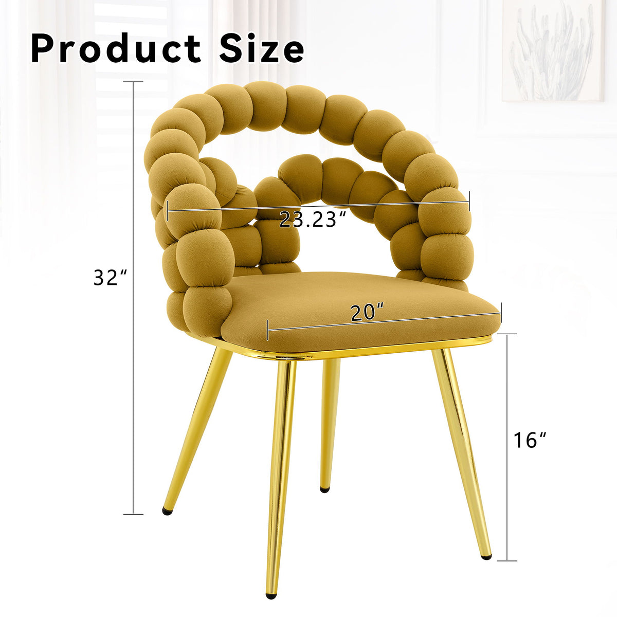 Puffy Bubble, Ball Chain Chairs For Dining Room
