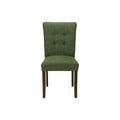 Modern Compact Design Upholstered Dining Chair (Set of 2)