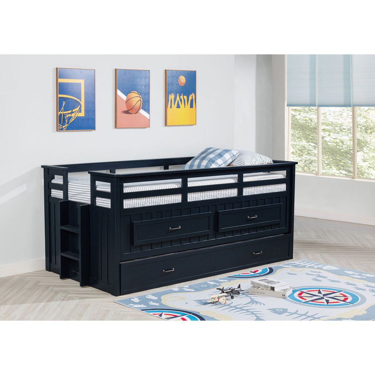 Starboard - Captain's Bed With Trundle