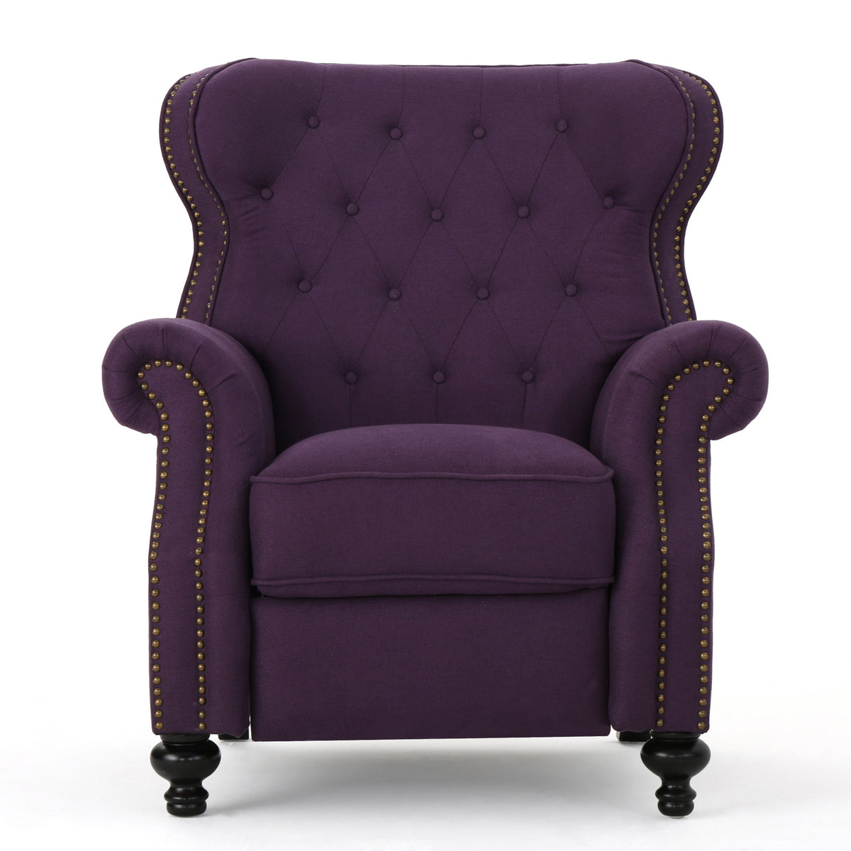 Modern Manual Push Back Recliner Chair