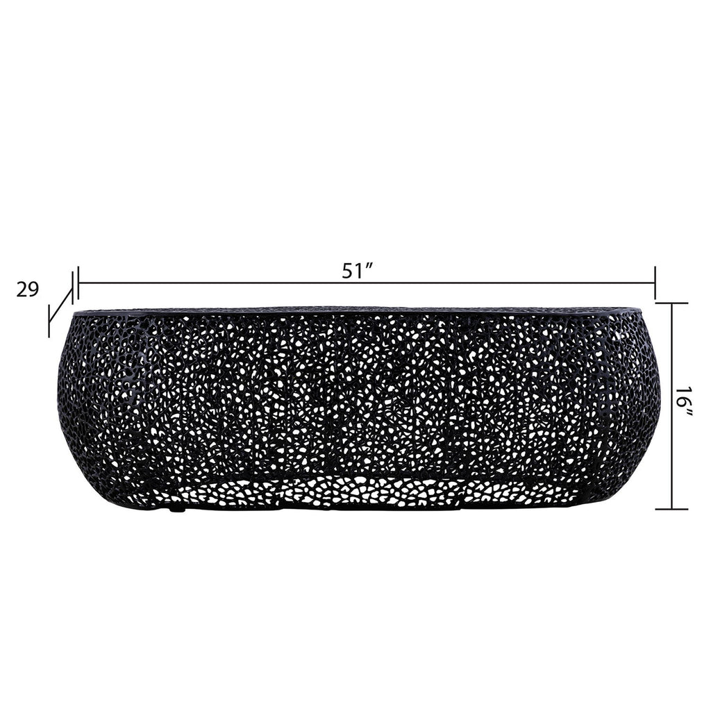 T3601 - Oval Coffee Table