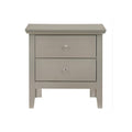 English Dovetailed Drawers Nightstand