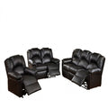 Modern Living Room Set, Cushion Backrest And Pillow Armrest