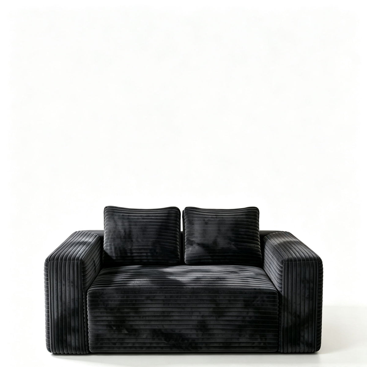 Cloud Loveseat Sofa Couch, 2 Seater Boneless Couch