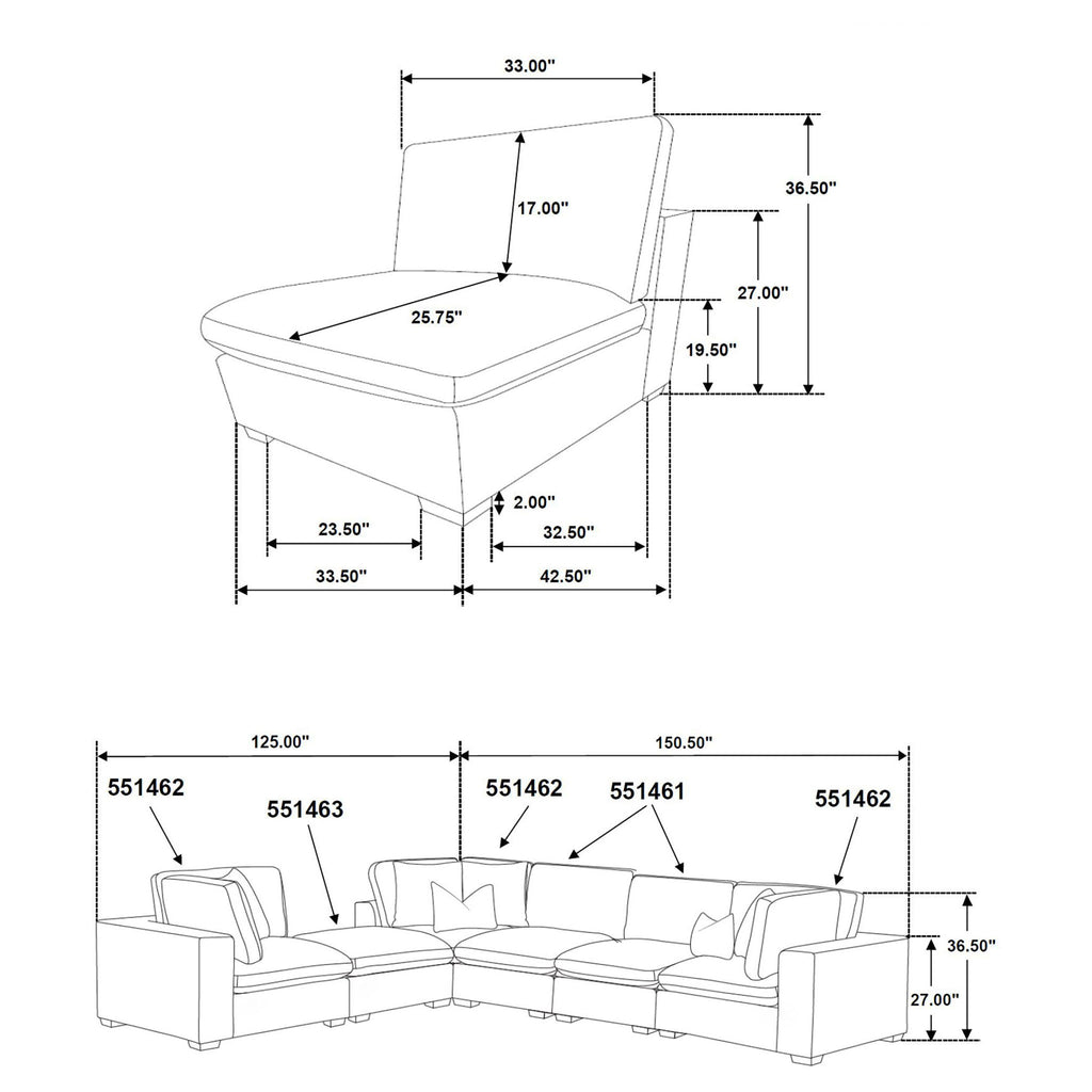 Ridgemont - Sectional Sofa