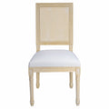 Dining Chairs With Square Back (Set of 2)