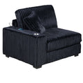 Contemporary Style Chair With Cup Holder Armrest