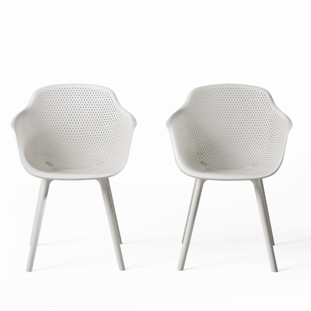 Lotus - Chair (Set of 2) - White