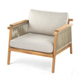 Sumbawa - Outdoor Club Chair - Teak / Beige