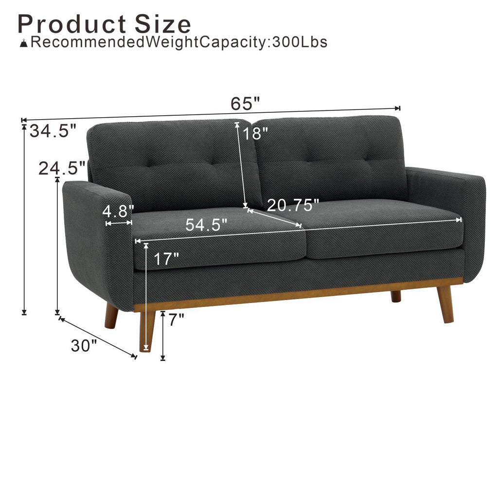 Modern 2 Seater Sofa