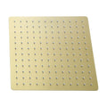 Modern 10" Square Rainfall Shower Head & Stainless Steel Wall Or Ceiling Mount Luxury Spa Shower Panel