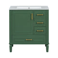 Traditional Bathroom Vanity Set With Soft Close Doors