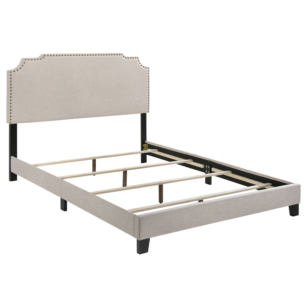 Copper - Eastern King Panel Bed - Beige