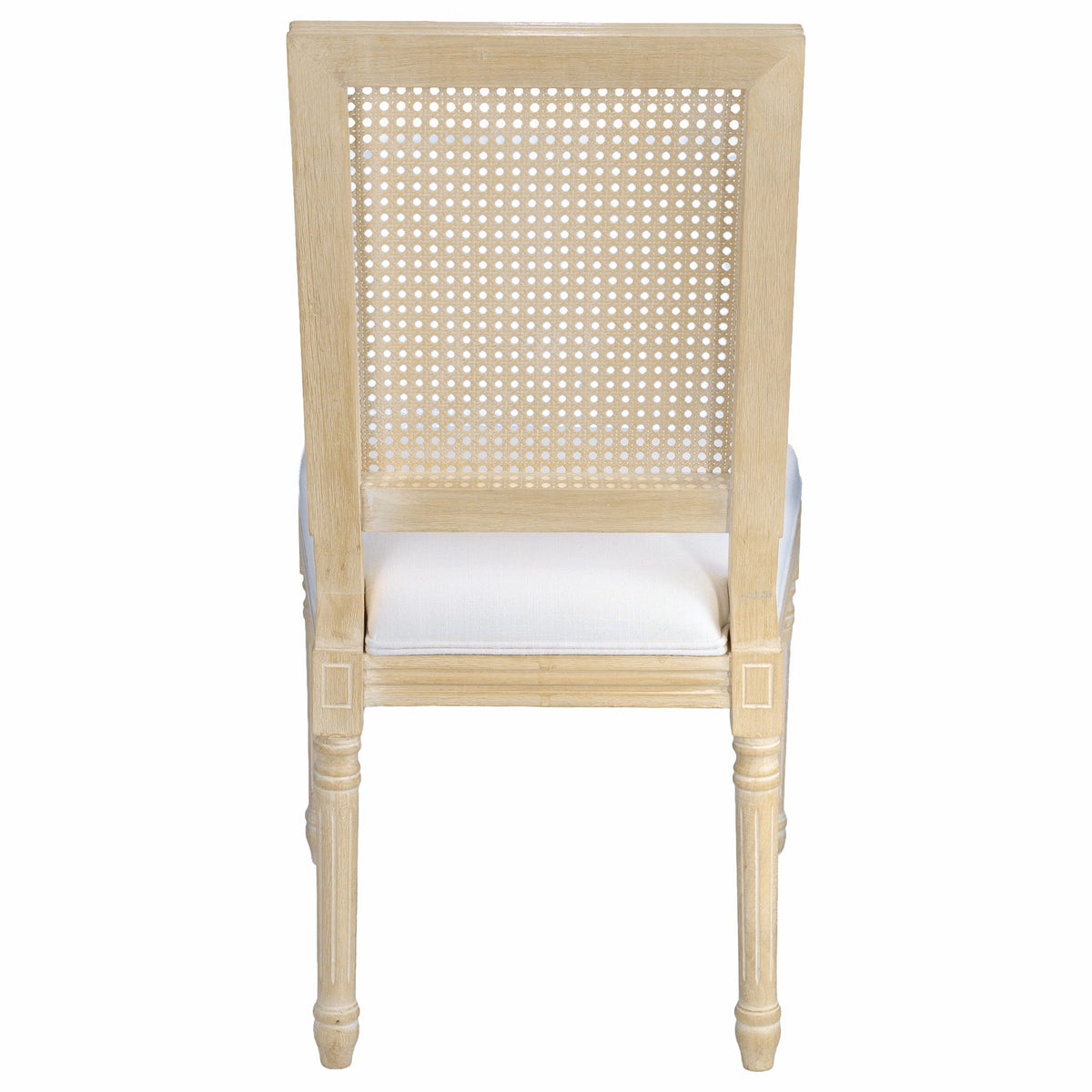 Dining Chairs With Square Back (Set of 2)